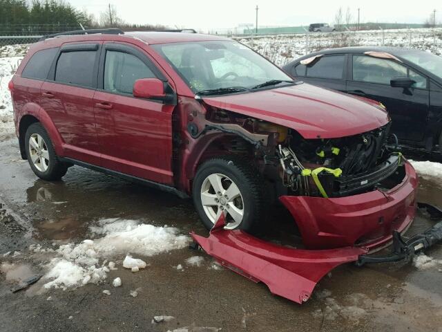 3D4PG5FG1BT520373 - 2011 DODGE JOURNEY SX RED photo 1