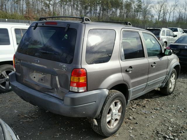 1FMYU93173KC06422 - 2003 FORD ESCAPE XLT GRAY photo 4