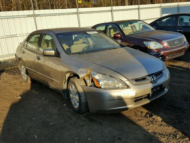 1HGCM56373A091851 - 2003 HONDA ACCORD LX GOLD photo 1