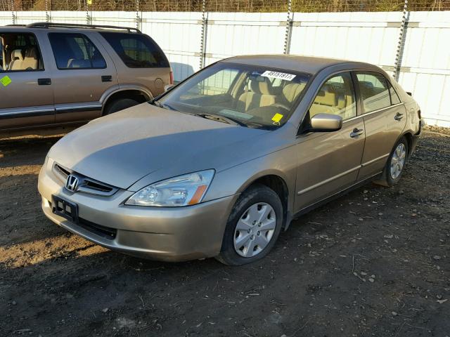 1HGCM56373A091851 - 2003 HONDA ACCORD LX GOLD photo 2