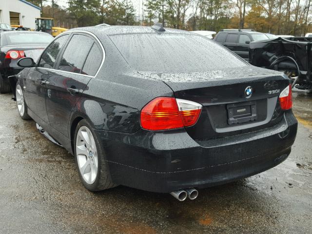 WBAVB33556PS18148 - 2006 BMW 330 I BLACK photo 3