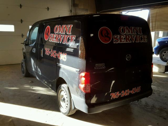 3N6CM0KNXEK696261 - 2014 NISSAN NV200 2.5S BLACK photo 3