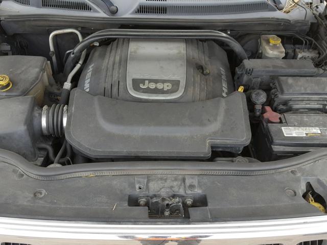 1J8HG58236C245120 - 2006 JEEP COMMANDER BLACK photo 7