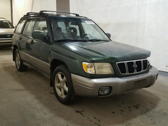 JF1SF65502H711531 - 2002 SUBARU FORESTER S 绿色 照片 1