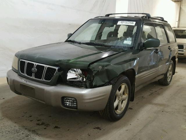 JF1SF65502H711531 - 2002 SUBARU FORESTER S 绿色 照片 2