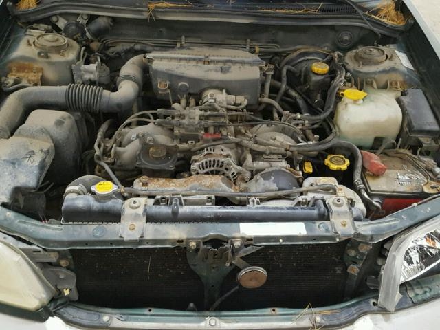 JF1SF65502H711531 - 2002 SUBARU FORESTER S 绿色 照片 7