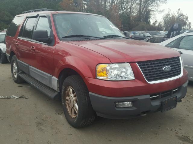 1FMPU165X5LA10452 - 2005 FORD EXPEDITION BURGUNDY photo 1