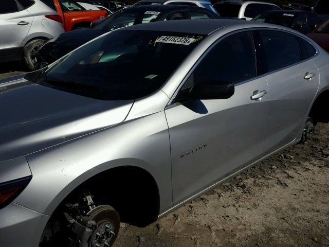 1G1ZB5ST2HF214074 - 2017 CHEVROLET MALIBU LS 银色 照片 9