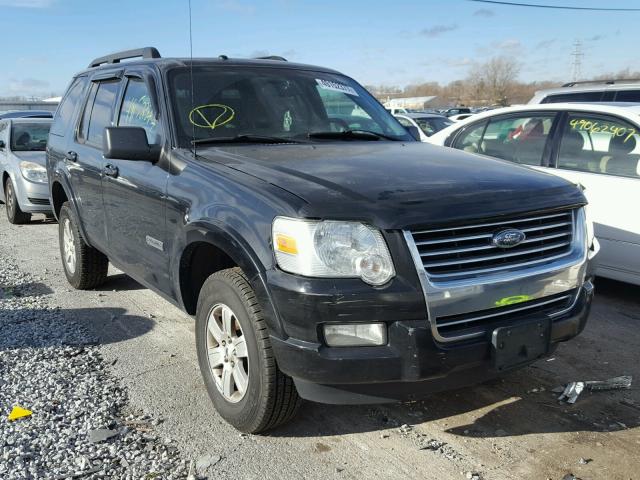 1FMEU63E18UB35413 - 2008 FORD EXPLORER X BLACK photo 1