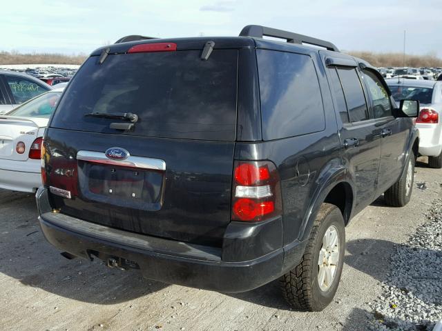 1FMEU63E18UB35413 - 2008 FORD EXPLORER X BLACK photo 4