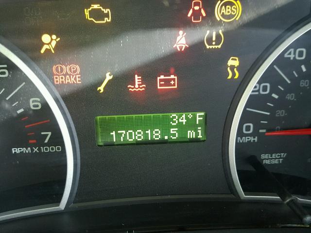 1FMEU63E18UB35413 - 2008 FORD EXPLORER X BLACK photo 8