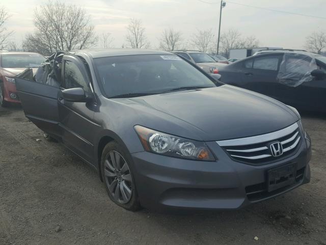 1HGCP2F7XBA137597 - 2011 HONDA ACCORD EX GRAY photo 1