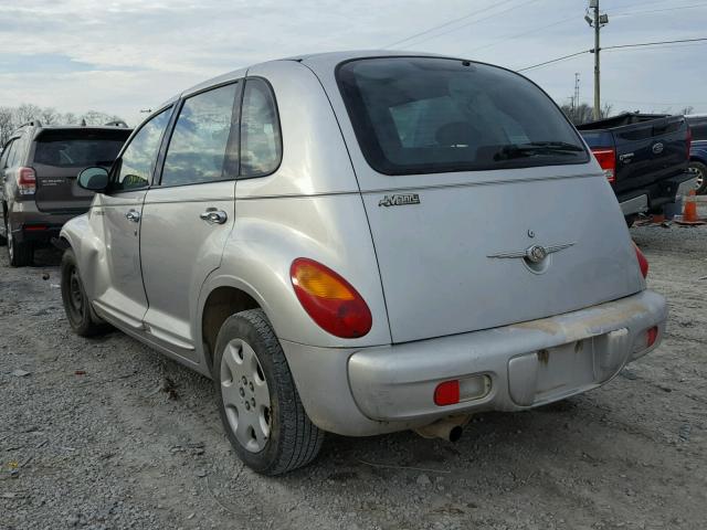 3C4FY48BX4T203261 - 2004 CHRYSLER PT CRUISER SILVER photo 3