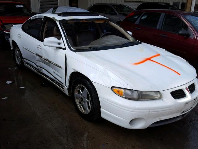 1G2WP52K81F248873 - 2001 PONTIAC GRAND PRIX Սպիտակ լուսանկար 1