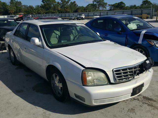 1G6KD54Y04U262547 - 2004 CADILLAC DEVILLE WHITE photo 1