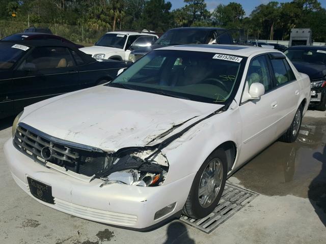 1G6KD54Y04U262547 - 2004 CADILLAC DEVILLE WHITE photo 2