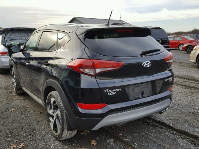 KM8J3CA29HU282913 - 2017 HYUNDAI TUCSON LIM BLACK photo 3