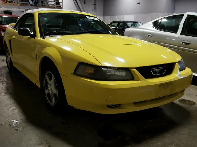 1FAFP44463F412232 - 2003 FORD MUSTANG YELLOW photo 1