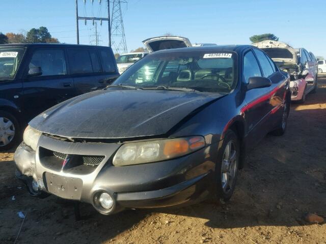 1G2HY54K124170288 - 2002 PONTIAC BONNEVILLE GRAY photo 2