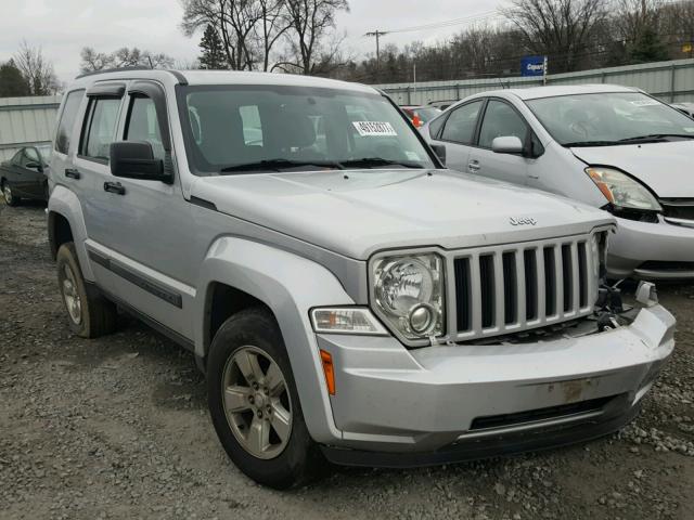 1C4PJMAK0CW120207 - 2012 JEEP LIBERTY SP SILVER photo 1