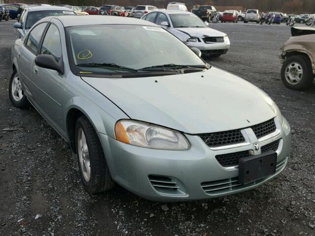 1B3EL46X95N577405 - 2005 DODGE STRATUS SX TEAL photo 1