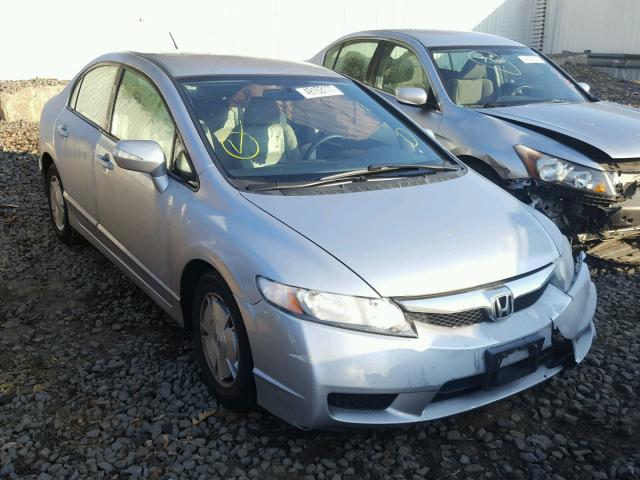 JHMFA3F22AS003391 - 2010 HONDA CIVIC HYBR GRAY photo 1