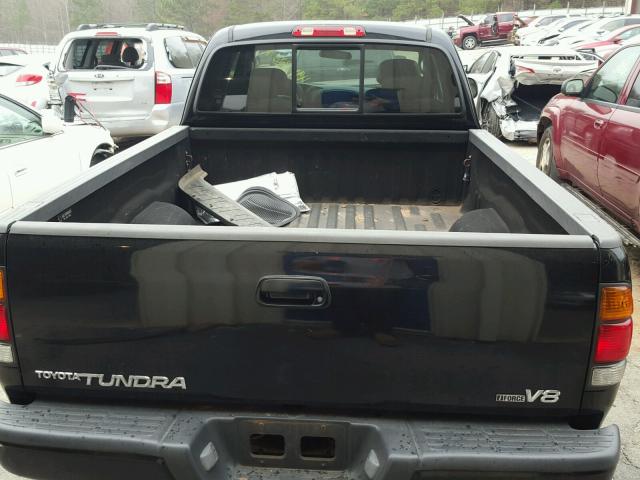 5TBRT381X3S408769 - 2003 TOYOTA TUNDRA ACC BLACK photo 6