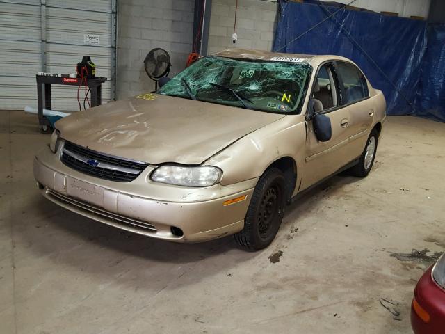 1G1ND52J63M578994 - 2003 CHEVROLET MALIBU GOLD photo 2