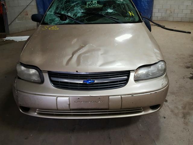 1G1ND52J63M578994 - 2003 CHEVROLET MALIBU GOLD photo 7