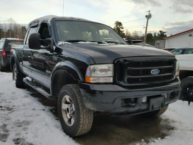 1FTNW21P64EB79486 - 2004 FORD F250 SUPER BLACK photo 1