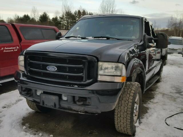 1FTNW21P64EB79486 - 2004 FORD F250 SUPER BLACK photo 2