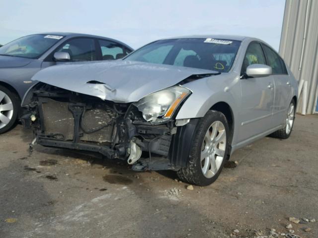 1N4BA41E48C809945 - 2008 NISSAN MAXIMA SE SILVER photo 2