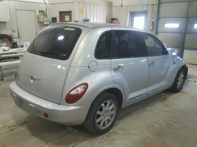 3A4GY5F98AT207518 - 2010 CHRYSLER PT CRUISER SILVER photo 4