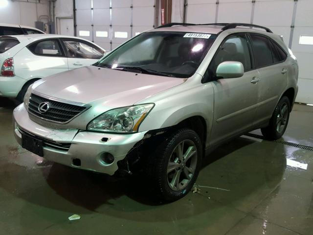 JTJHW31U660043090 - 2006 LEXUS RX 400 SILVER photo 2