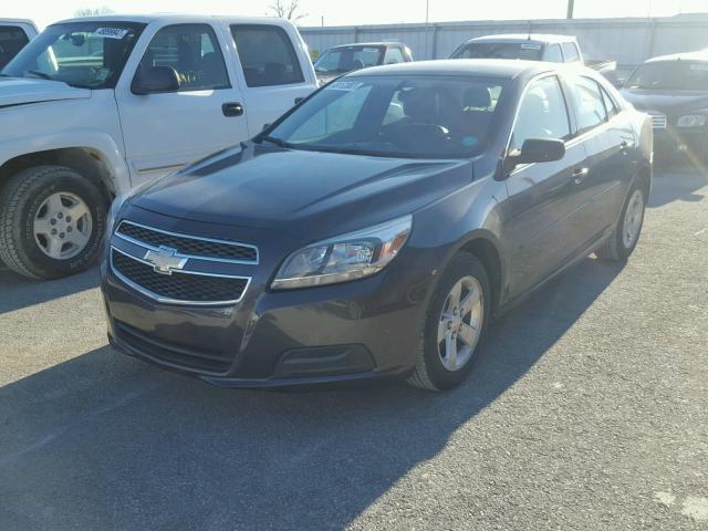 1G11B5SA5DF236060 - 2013 CHEVROLET MALIBU LS GRAY photo 2