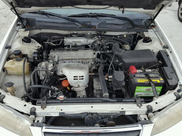 4T1BG22K4YU947850 - 2000 TOYOTA CAMRY CE WHITE photo 7