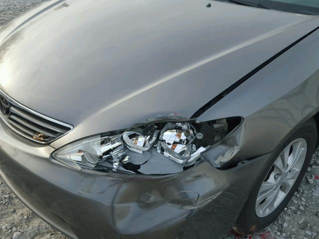 4T1BF32K36U625741 - 2006 TOYOTA CAMRY LE GRAY photo 9