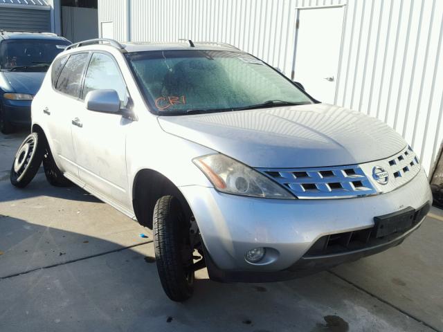 JN8AZ08W03W204418 - 2003 NISSAN MURANO SL SILVER photo 1