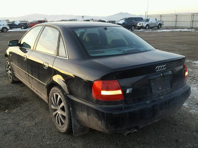 WAUDD68D1YA148919 - 2000 AUDI S4 2.7 QUA BLACK photo 3