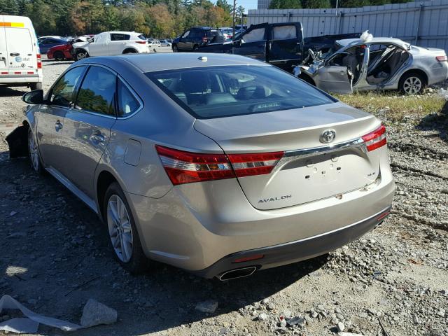 4T1BK1EB6EU132226 - 2014 TOYOTA AVALON BAS Qəhvəyi foto 3