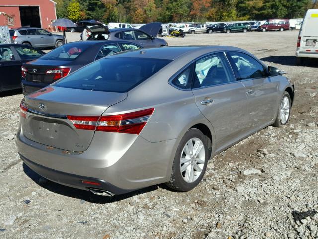 4T1BK1EB6EU132226 - 2014 TOYOTA AVALON BAS Qəhvəyi foto 4