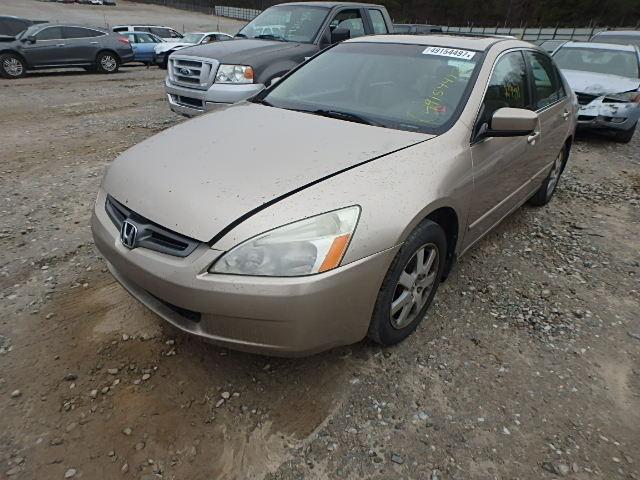 1HGCM66575A024628 - 2005 HONDA ACCORD EX TAN photo 2