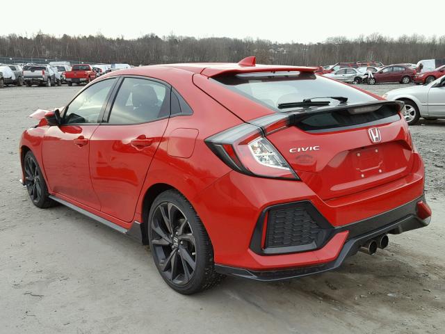 SHHFK7H42HU417247 - 2017 HONDA CIVIC SPOR RED photo 3