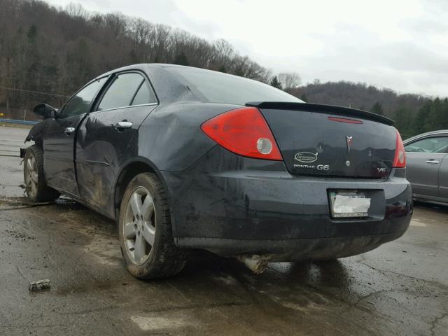 1G2ZG57N584302233 - 2008 PONTIAC G6 BASE BLACK photo 3