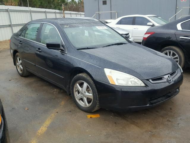 1HGCM56725A135597 - 2005 HONDA ACCORD EX BLACK photo 1