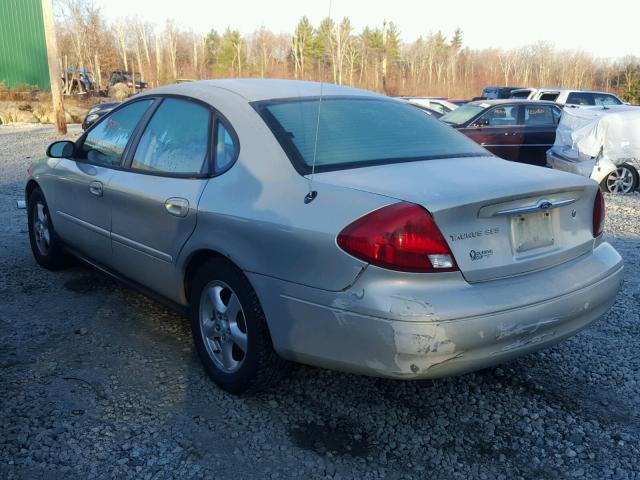 1FAFP55U43G126975 - 2003 FORD TAURUS SES GRAY photo 3