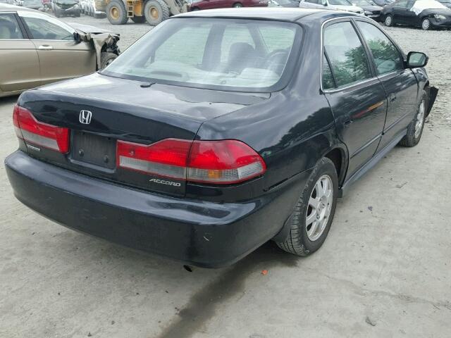 1HGCG66842A135022 - 2002 HONDA ACCORD EX BLACK photo 4