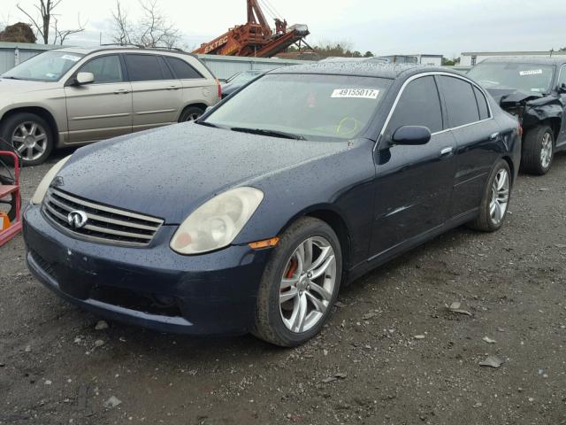 JNKCV51E66M500668 - 2006 INFINITI G35 BLACK photo 1