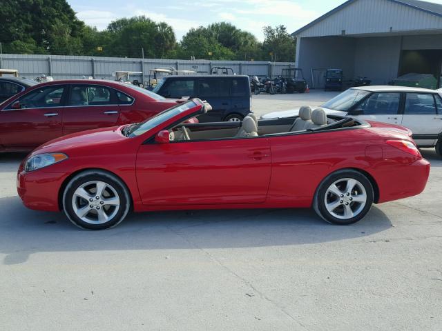 4T1FA38P66U087166 - 2006 TOYOTA CAMRY SOLA RED photo 9