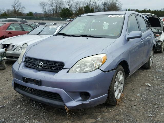 2T1KR32E77C632874 - 2007 TOYOTA COROLLA MA BLUE photo 2